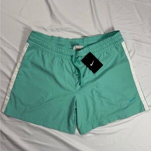 Nike Women's Unlined Aqua Shorts Brand New With Tags size Medium